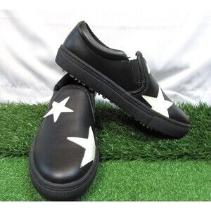 G/FORE Shoes Womens Size 6 Black Star Skull Slip On Golf Sneakers G4LS19EF14